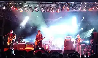 Image 65In 2002, Grinspoon performed at the Australian Record Industry Association Awards. (from 2000s in music)