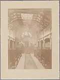 Original interior of the synagogue