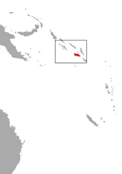Map of range
