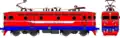 Sketch of the original Yugoslav Railways livery