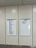 HCMC Metro Line 1 Route at Opera House Station B1 level