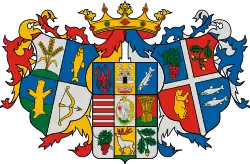 középre