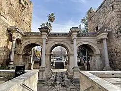 Hadrian's Gate front view