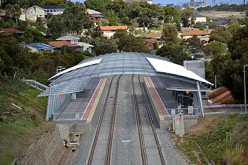 Hallett Cove Beach station, 2011