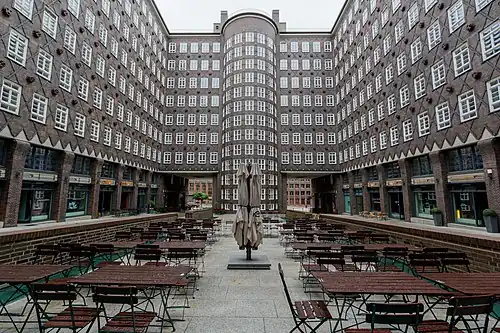 Inner courtyard