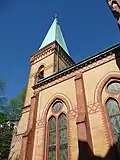 A church