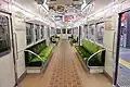 Interior view of a 5100 series set in original condition