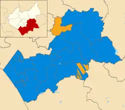 2015 results map