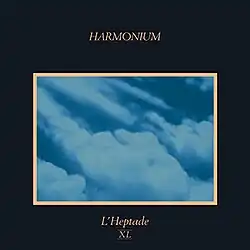 L'heptade XL's 40th anniversary re-issue cover art.
