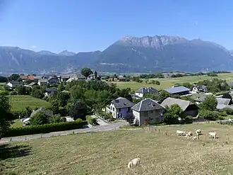 A general view of Hauteville