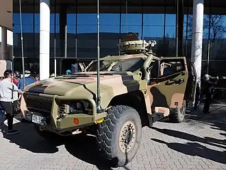 Thales Hawkei; an exponent of Plasan's Kitted Hull