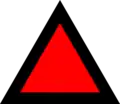 A two-toned rectangular organisational symbol