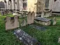 Headstone 3 metres south of Lady Chapel