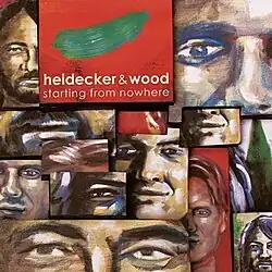 A collage of paintings of faces