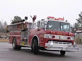 Helena Fire Department Engine 63.[27] This 1980s engine won several awards for appearance and is currently in service as a reserve unit.