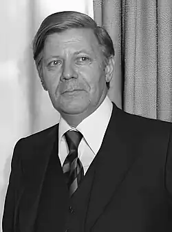 Germany Helmut Schmidt, Chancellor