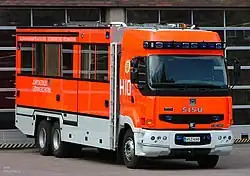 Sisu Mobile Command Post in Helsinki