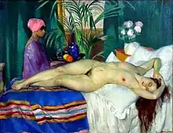 Sleeping Courtesan, 1920;[16] (Musée National d'Art Moderne)
