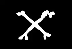 Every's flag seen in A General History of Pyrates