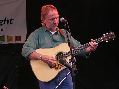 Pedersen performing in 2004
