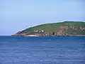 Buildings on Hestan Island