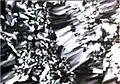 Mosaic/focal conic optical texture of type I hexagonal phase