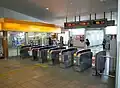 The ticket barriers, July 2015