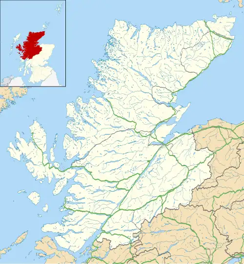 BUTEC is located in Highland