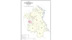 Map showing Basdeo Khera (#616) in Hilauli CD block