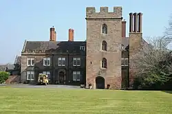 The entrance front