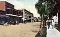Postcard of Hotel Blanche and Marion St from 1908