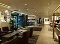 The entry hall.