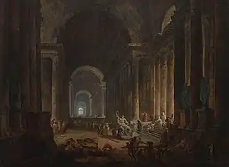The Finding of the Laocoon (1773), 119.3 x 162.5&nbsp;cm., Virginia Museum of Fine Arts