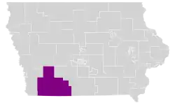 Map of the district