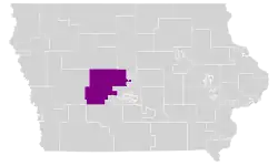 Map of the district