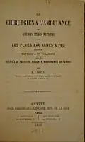 1859 book by co-founder Louis Appia