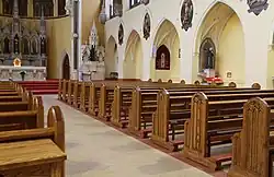 church pew