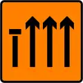 WK 047 Lane 1 of 4 Closed (Level 3)