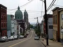 View looking west on Brereton Street.