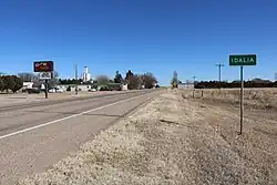Looking east on U.S. Route 36 (2017)
