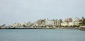 View of port.
