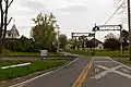 Ijamsville, seen from the B&O Railroad old line