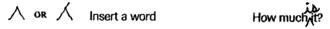 Caret telling reader to insert a word.