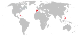 Location of Spain
