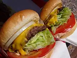 Fast food cheeseburgers