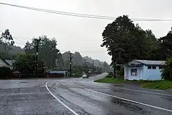 State Highway&nbsp;6 passing through Inangahua Junction