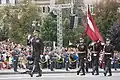 The troops of company during the 2017 Kyiv Independence Day Parade.
