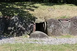 Photo of Kong Svends Høj burial mound