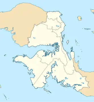 Location of Sebakor Bay