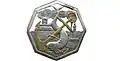 Insignia of the 5th battalion of the Colonial Infantry Regiment of Morocco